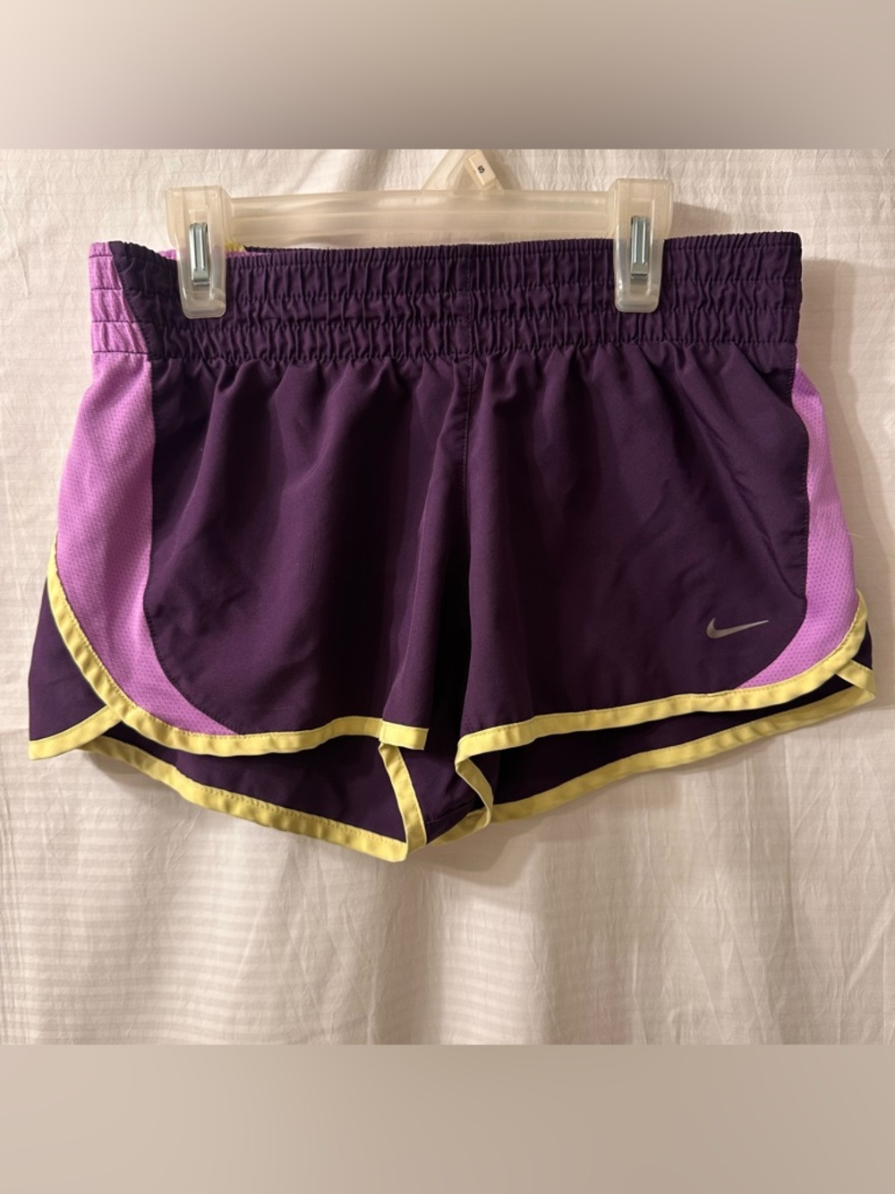 Nike Women's Purple Dri-Fit Running Shorts Size Small